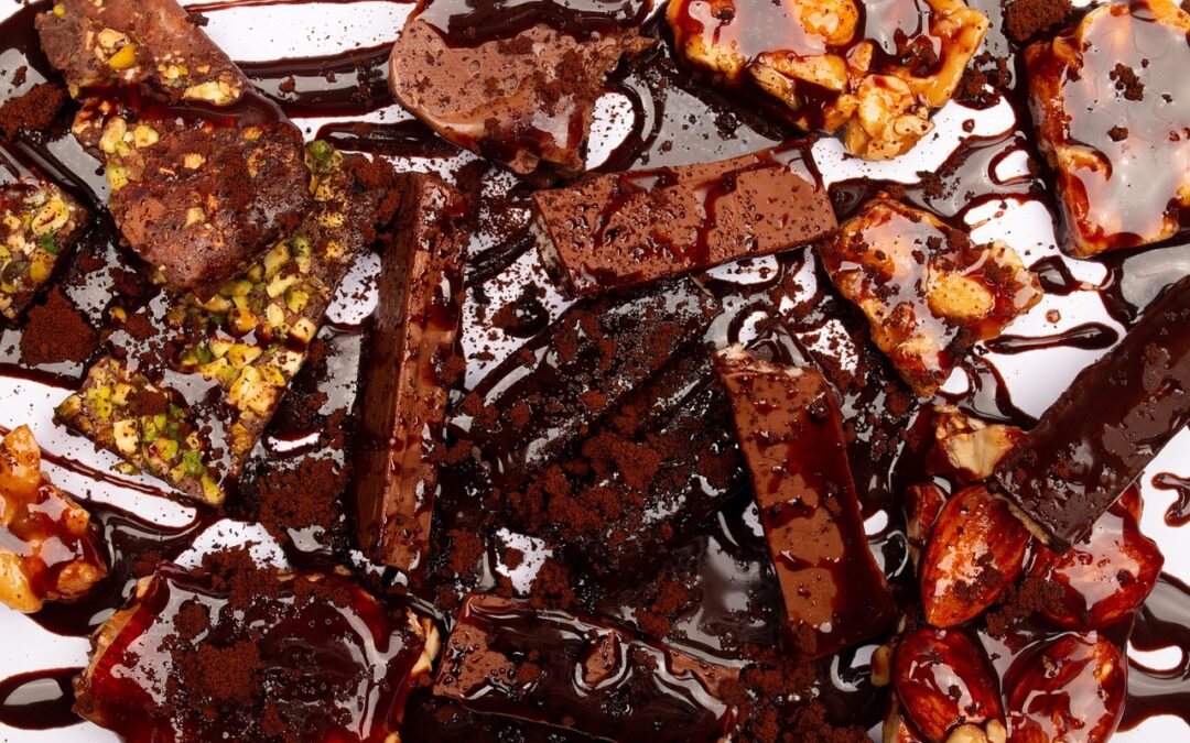 Chocolate Walnut Fudge With Caramel: Fudge That’s Out Of This…